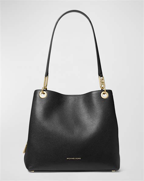 michael michael kors leather tote|Michael Kors bag tote sale.